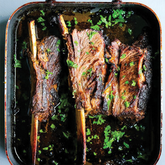 Coffee & Pepper Rib Roast